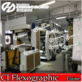 6 Farbe Flexo Ci Drucker Druckmaschine (zentrale Trommel)